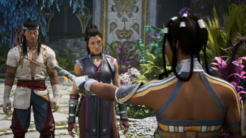 The Mortal Kombat 1 voice actors for Liu Kang, Li Mei, and Tanya were revealed (Image via Warner Bros. Games)