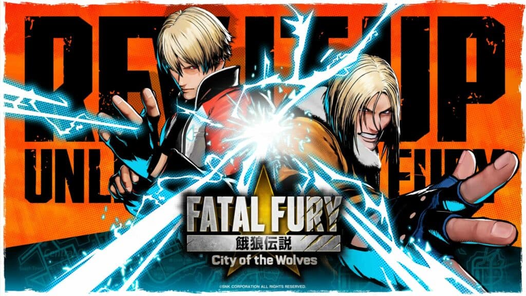 Fatal Fury: City of the Wolves artwork featuring Rock and Terry (Image via SNK Corporation)