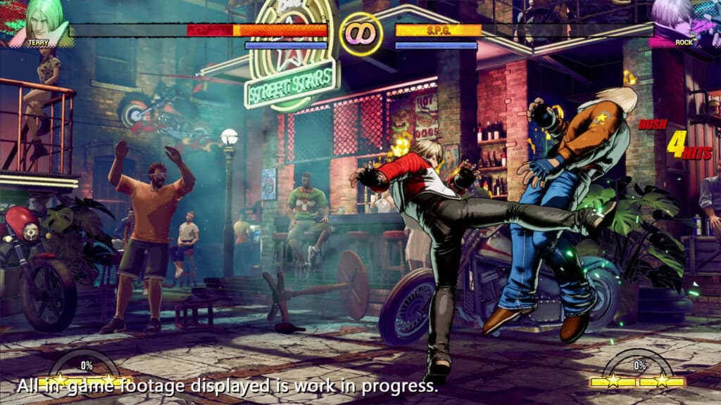 Rock versus Terry screenshot (Image via SNK Corporation)