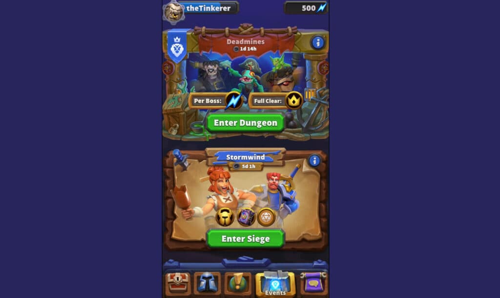 Warcraft Rumble Stormwind Siege screenshot (Image via Blizzard Entertainment)