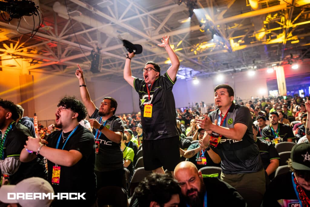 CDL Major IV attendees at DreamHack Dallas 2025 (Image via Sophie Barrowclough | EFG)