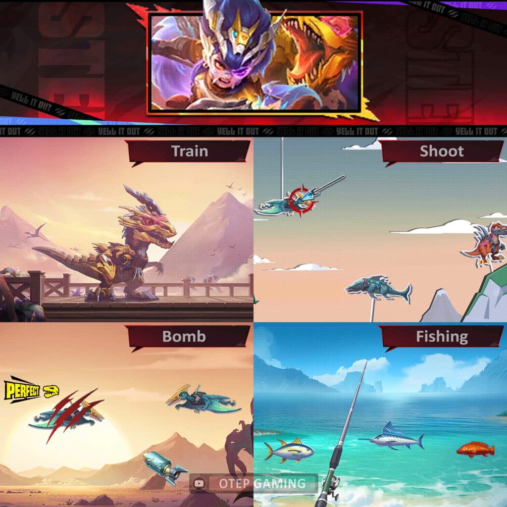 Some assets hit at possible minigames themed around the ALLSTAR 2025 event (Image via Otep Gaming at X)