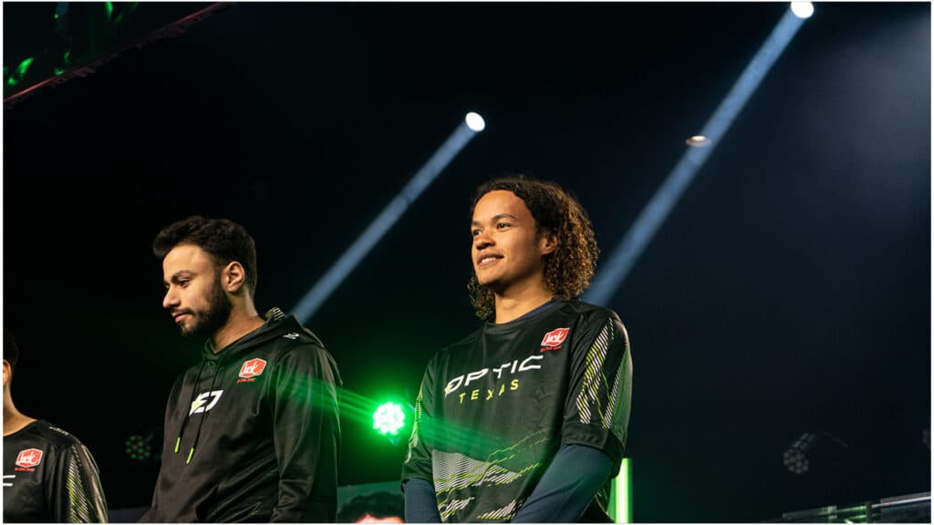 Huke joined OpTic from LA Guerrillas earlier this season (Photo via Ant Stonelake)