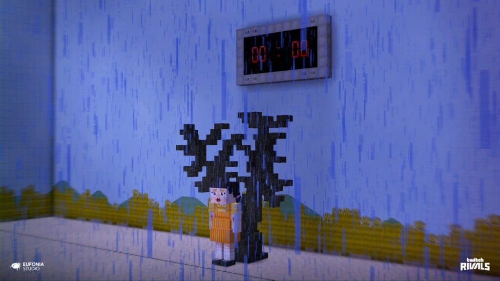 One of the games in Squid Craft 2 (Image via Squid Craft)