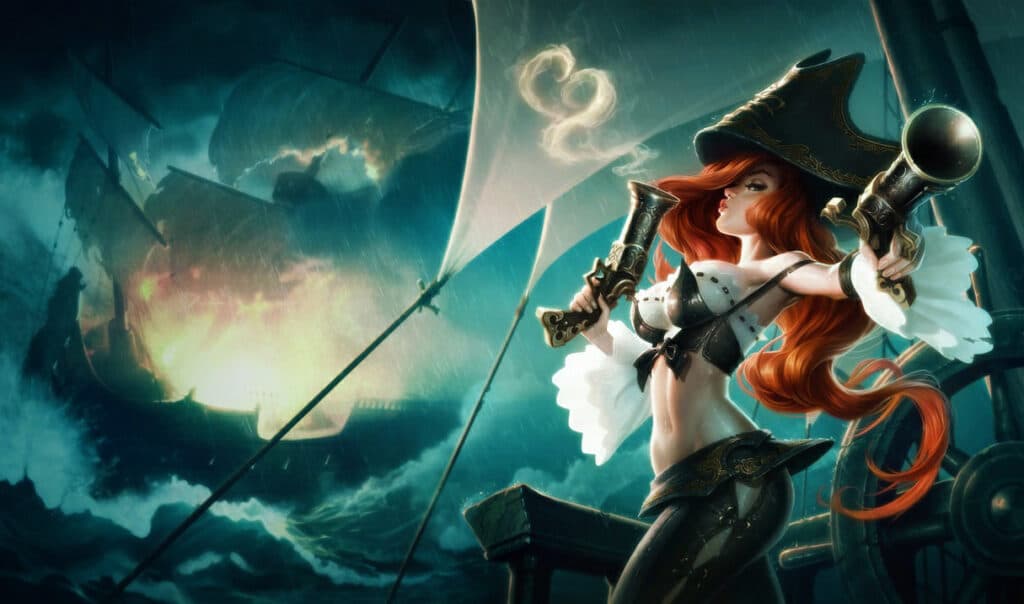 Miss Fortune artwork (Image via Riot Games)