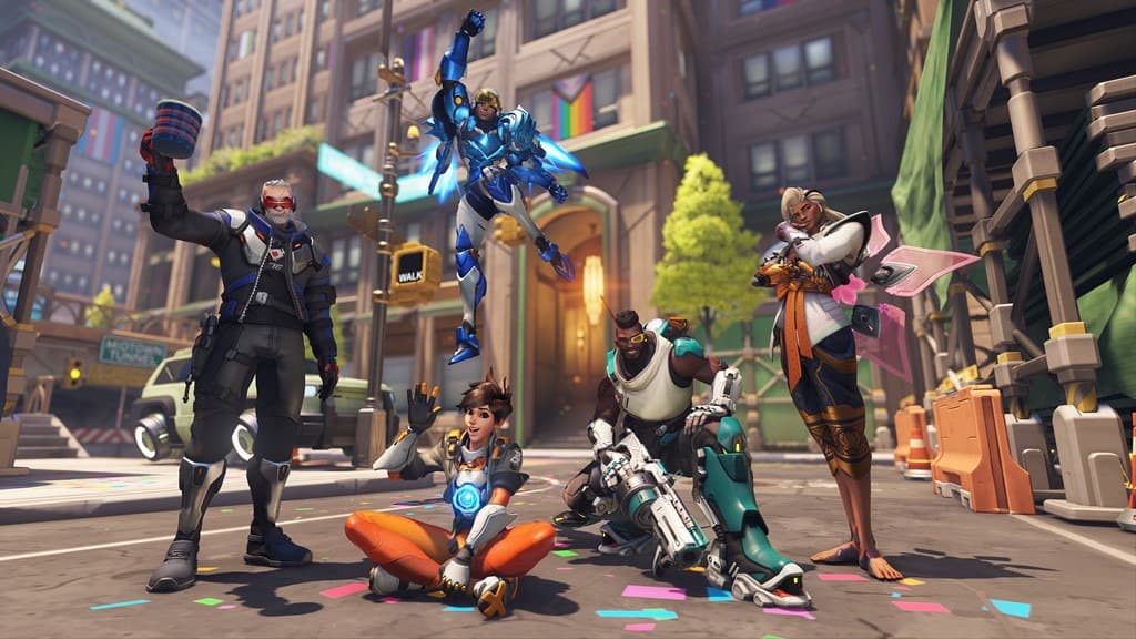 LGBTQIA+ Overwatch 2 heroes (Image via Blizzard Entertainment)