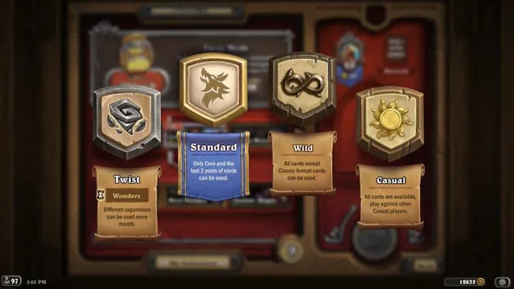 Hearthstone Twist screenshot (Image via Blizzard Entertainment)