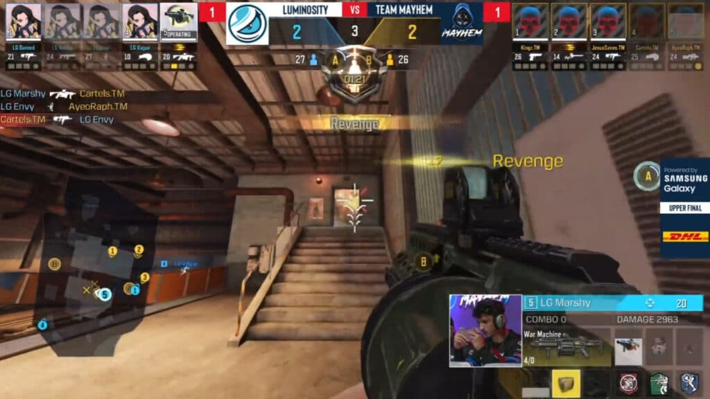 Call of Duty: Mobile esports screenshot (Image via ESL Gaming)