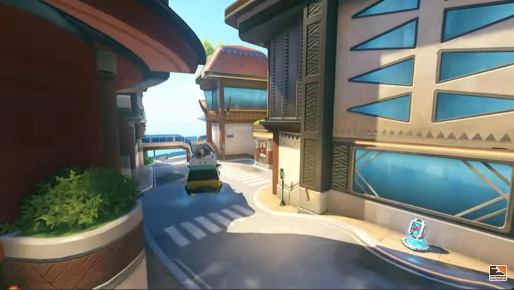 Samoa's downtown area (Image via Blizzard Entertainment)