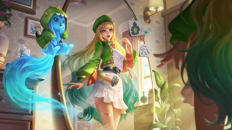 Floryn is a Roamer in MLBB.<br>(Image via MOONTON Games)