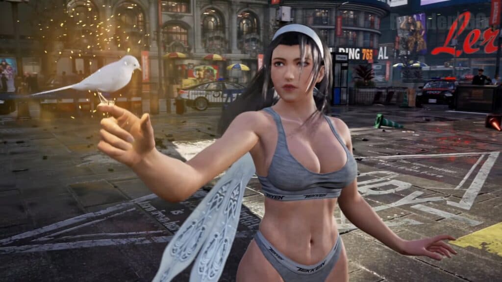 Jun Kazama in Calvin Klein Mod (Image via ResidentGG YouTube)