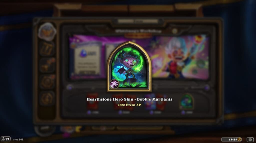 The Bobble Mal'Ganis skin (Image via Blizzard Entertainment)