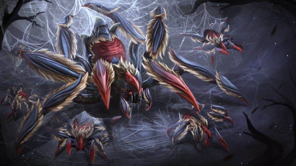 Grandmaster Broodmother with a foreign name? Slam that Double Down (Image via Valve)