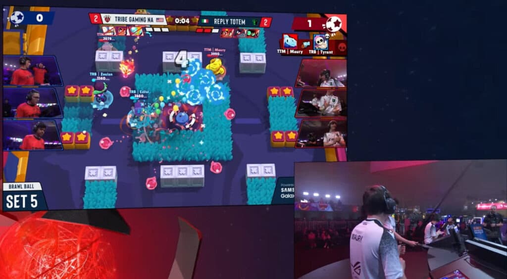 Brawl Stars esports during EFG's SPS Mobile Masters Japan 2023 event (Image via EFG)