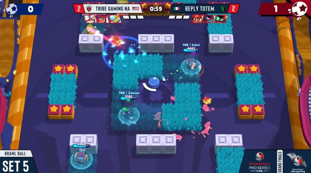 Brawl Stars esports during SPS Mobile Masters 2023 (Image via EFG)
