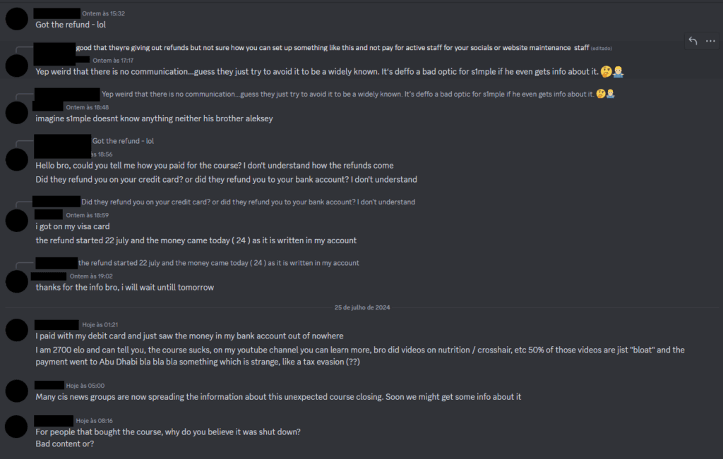 People are trying to get refund (Screenshot by esports.gg)