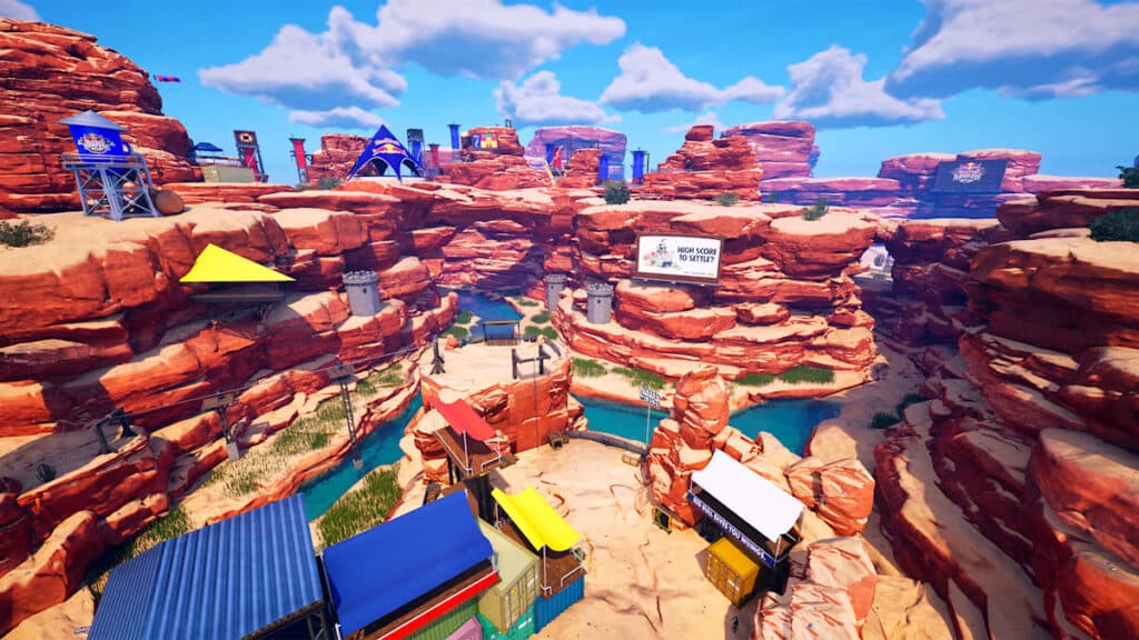 Lachlan's Red Bull PWR Run map (Image via Red Bull)