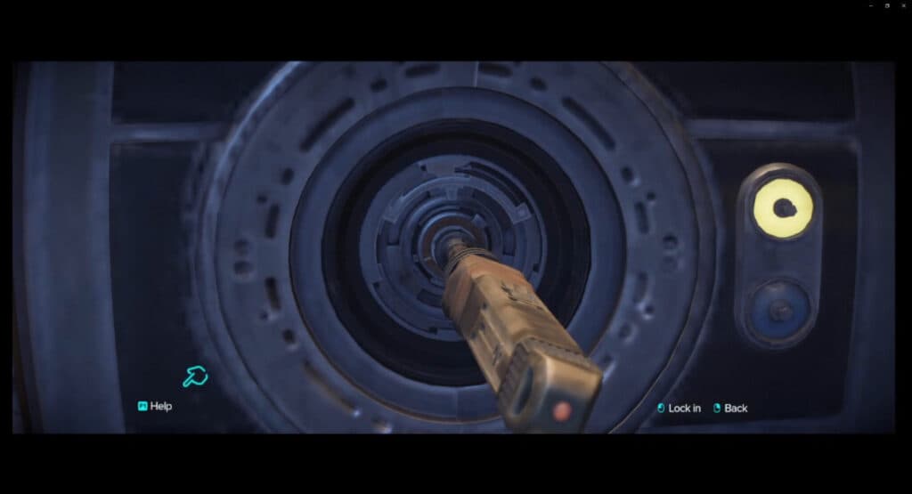 How to lockpick in the game (Image via esports.gg)