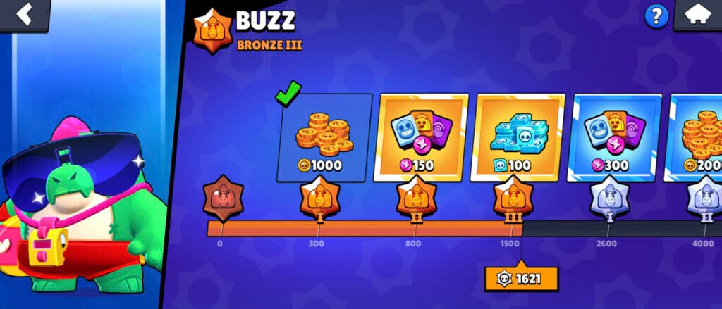 Credits for leveling-up Buzz (image via esports.gg)