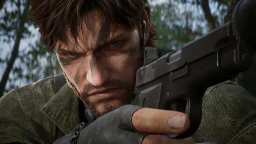 Snake prepares for action in August (Image via Konami)