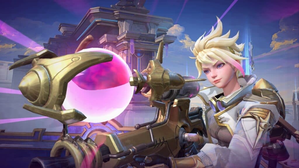 The Kimmy Revamp intro animation in the MLBB Advanced Server (Image via MOONTON Games)