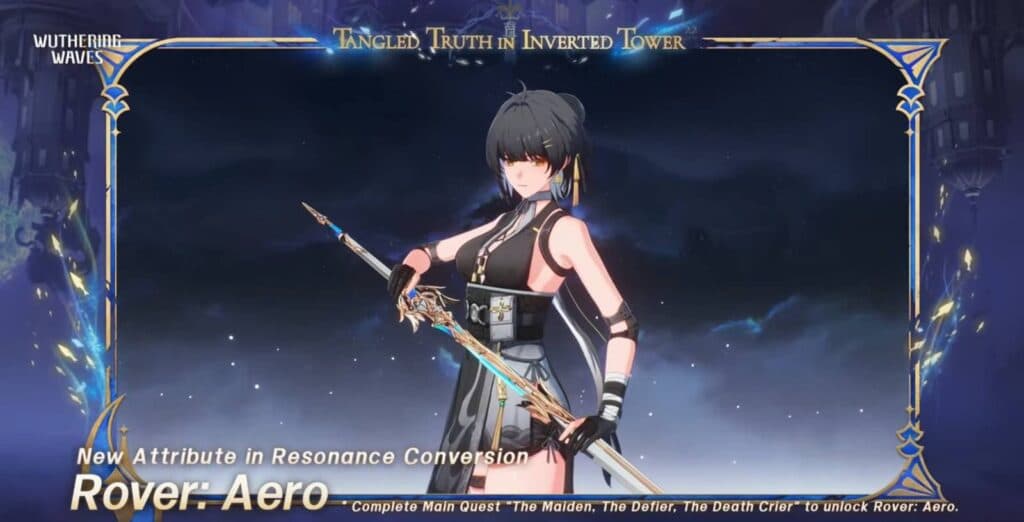 Rover: Aero in Wuthering Waves 2.2 (image via Kuro Games)