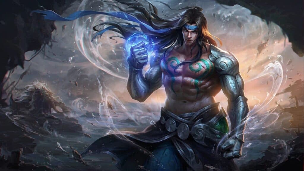 Badang can cast a wall behind his targets to keep them from escaping his fists. (Image via MOONTON Games)