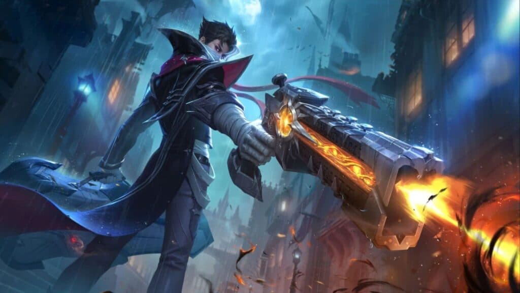 Late-game Granger almost never runs out of ammunition. (Image via MOONTON Games)