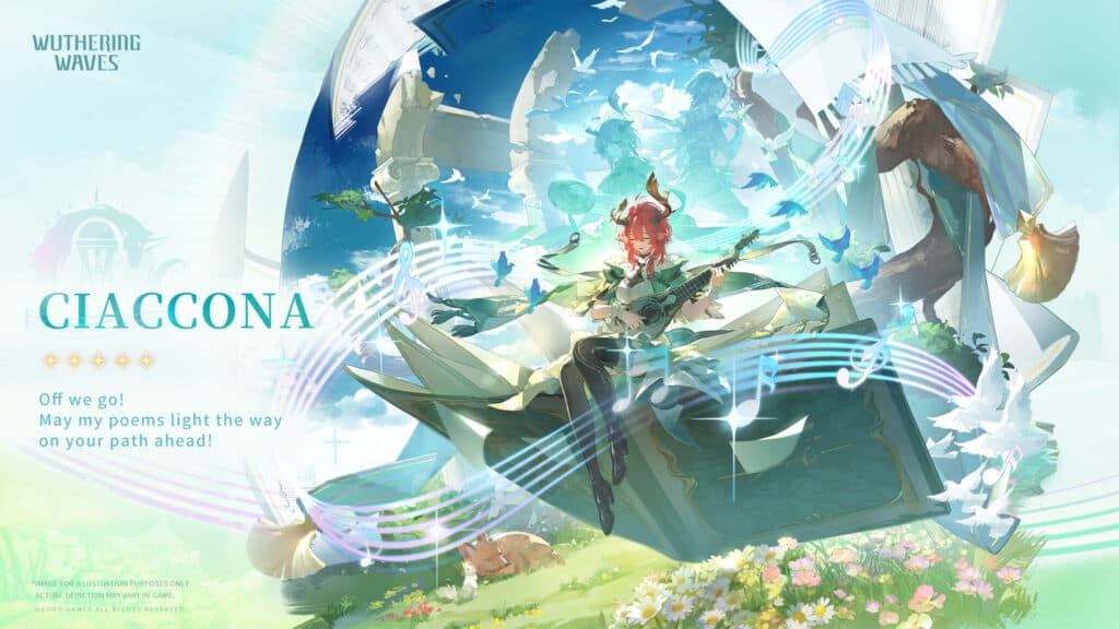 Ciaccona in Wuthering Waves (image via Kuro Games)