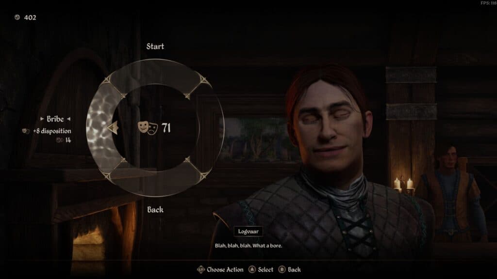 Oblivion Remastered gameplay (Screenshot via esports.gg)