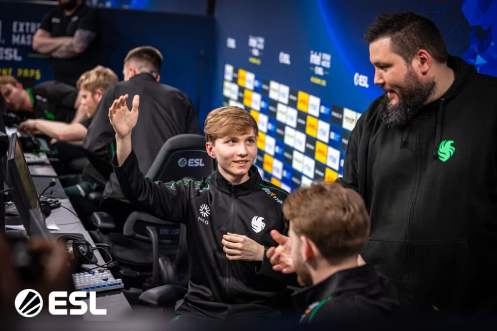 m0NESY was stellar in his second series as a Falcon. (Photo via ESL)