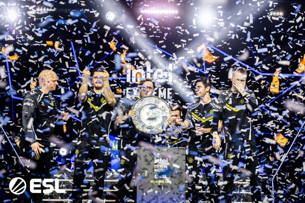 Mezii is now a Grand Slam champion. (Photo via ESL)