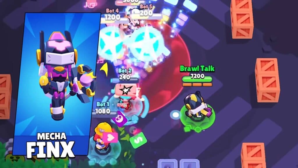Mecha Finx in Brawl Stars (image via Supercell)