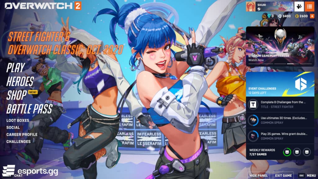 LE SSERAFIM Second collaboration (Screenshot via esports.gg)