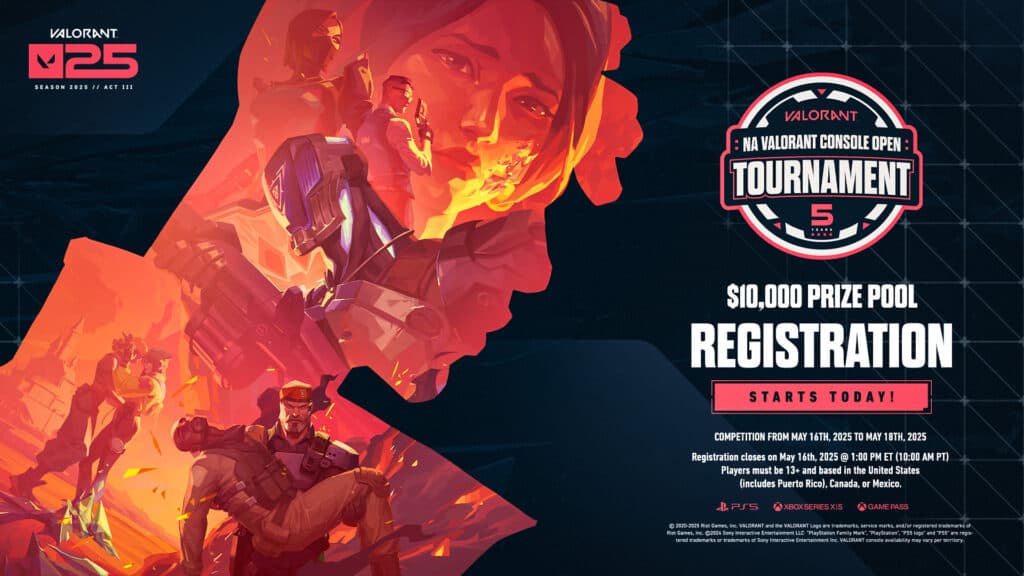 Event registration information (Image via erena)