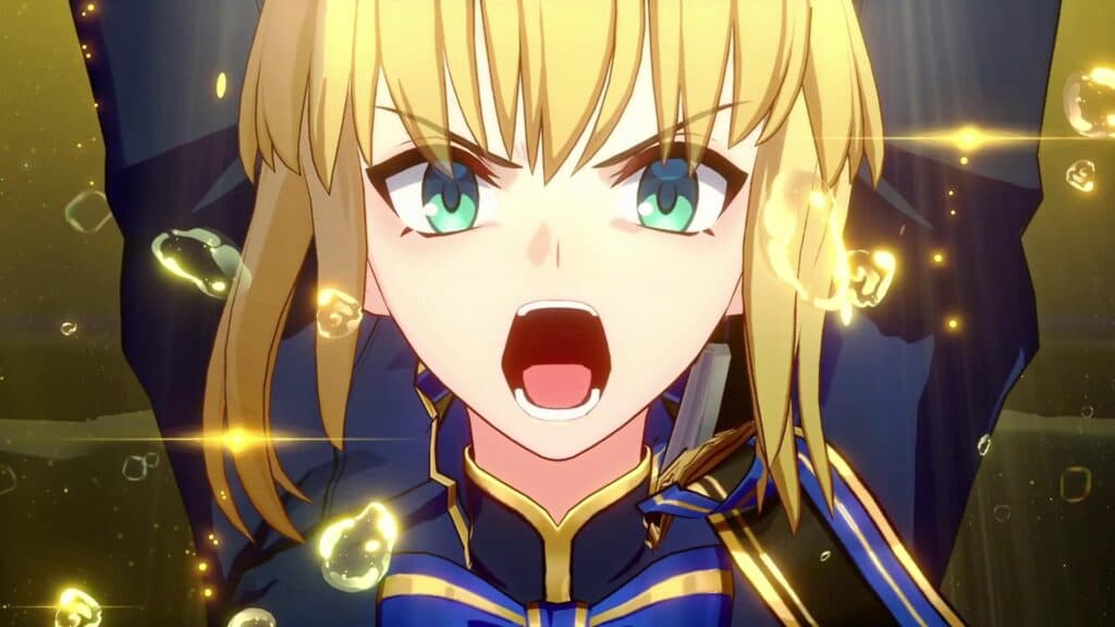 Saber's Excalibur in Honkai Star Rail (Image via Dimbreath)