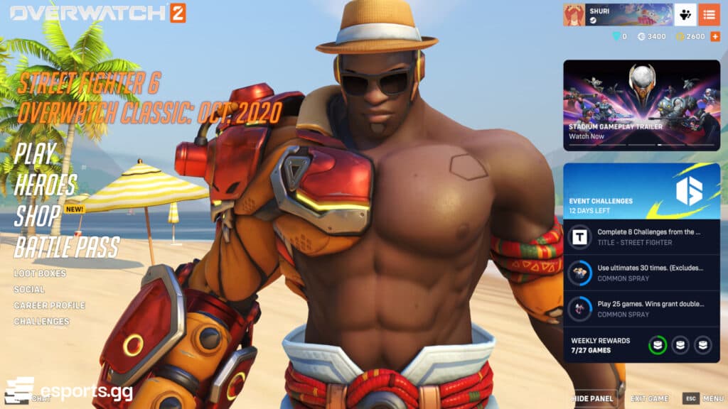 Summer Games Doomfist (Screenshot via esports.gg)