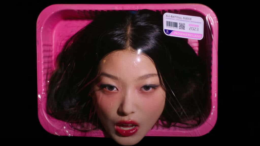 Gnarly initial scene with Yoonchae (Image by HYBE)