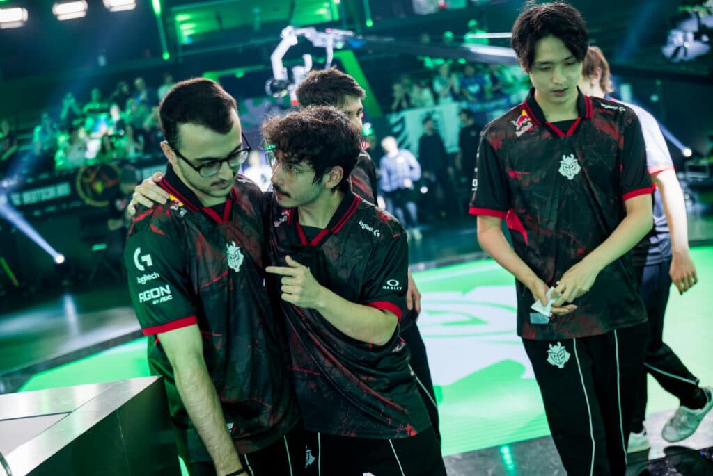 G2 has booked their tickets to Canada early. (Photo by Wojciech Wandzel via Riot Games)