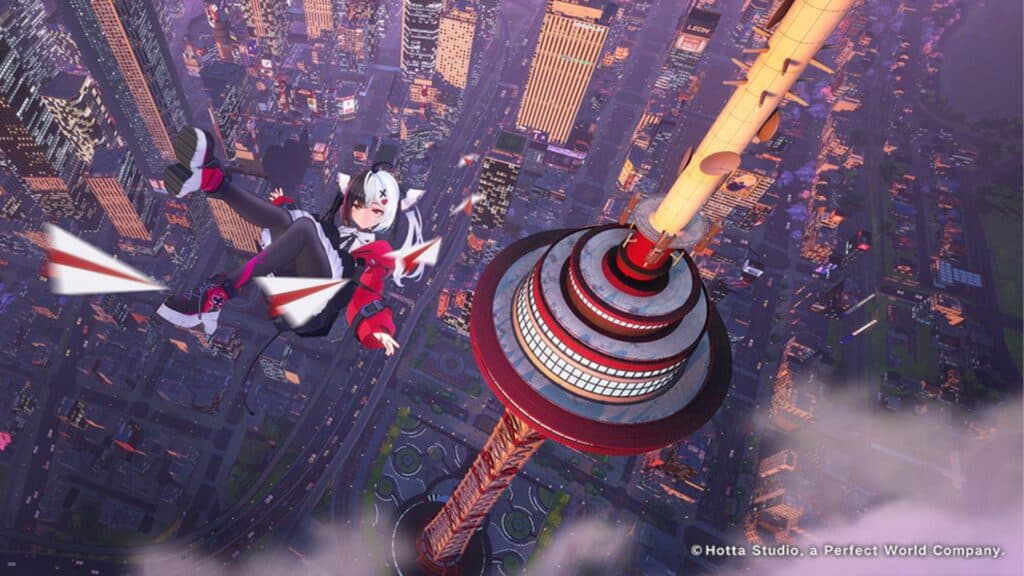 NTE takes place in an urban open world with supernatural elements. (Image via Perfect World)