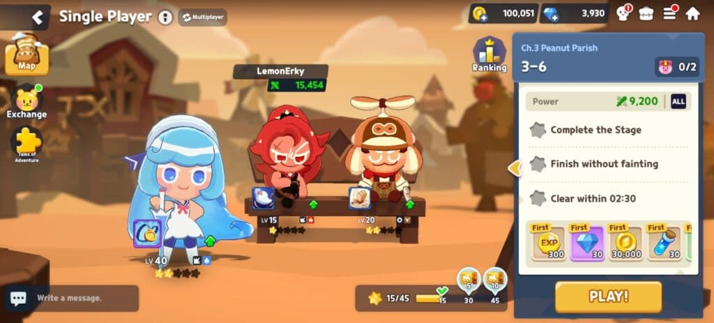 Cookie Run Tower of Adventures gameplay. (Screenshot via esports.gg)