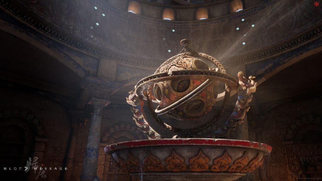 High-stakes set pieces are plentiful in Blood Message (Image via NetEase Games)