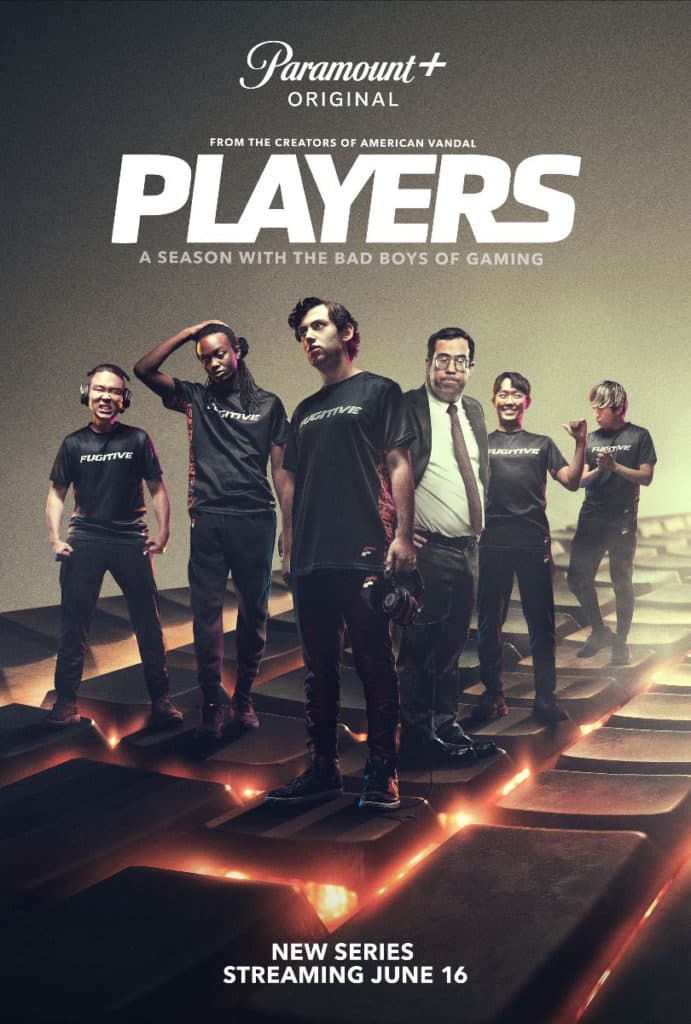 O poster de lançamento de Players. Imagem: CBS e Paramount+.