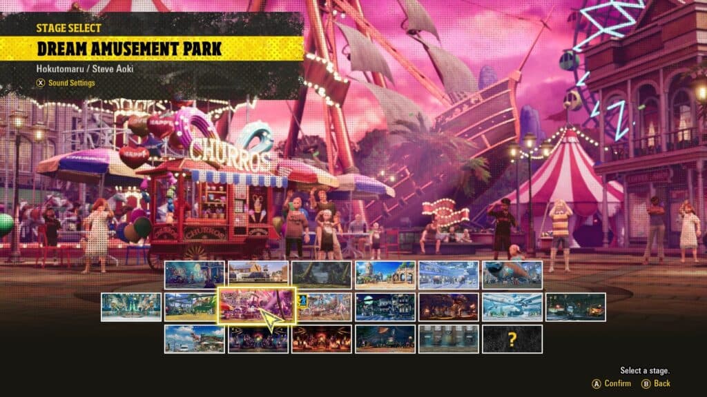 FATAL FURY: City of the Wolves stages (Image via SNK Corporation)