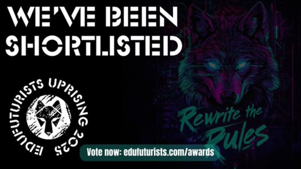 British Esports' Edufuturists Awards 2025 nomination (Image via British Esports Federation)