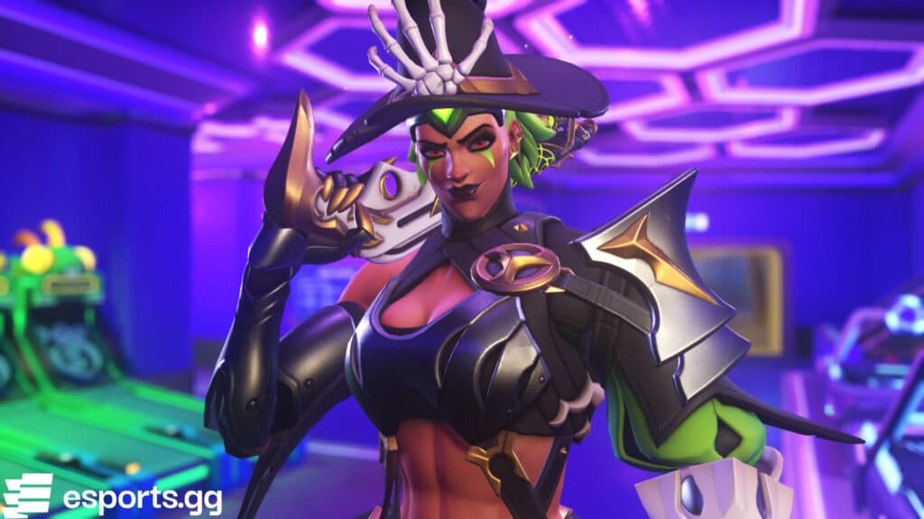The Overwatch 2 Stadium patch notes for May 29 features Junker Queen buffs (Screenshot via esports.gg)