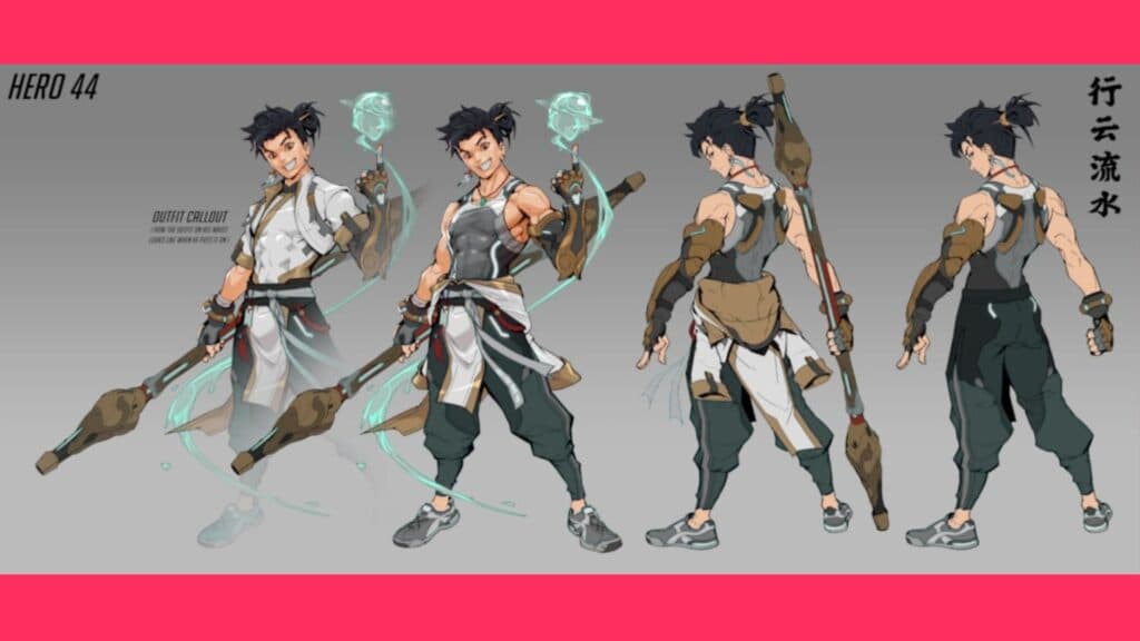 Wuyang's concept art (Image via Blizzard Entertainment)