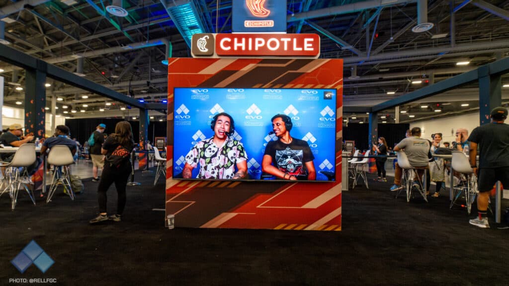 Chipotle at Evo last year (Image via Darrell McCready)