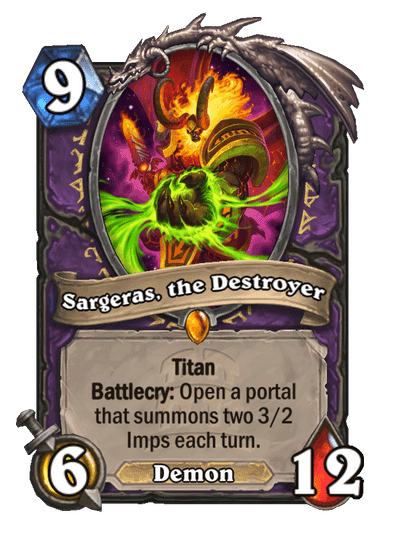 Sargeras, the Destroyer - Image via Blizzard