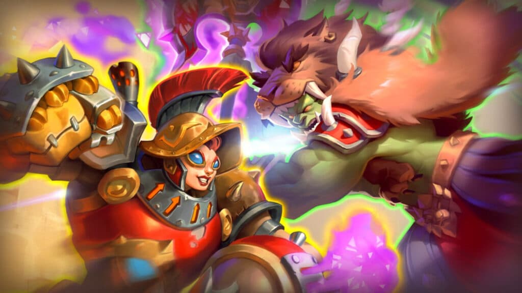 Hearthstone Battlegrounds artwork (Image via Blizzard Entertainment)